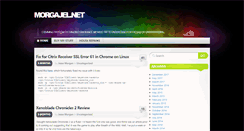 Desktop Screenshot of morgajel.net